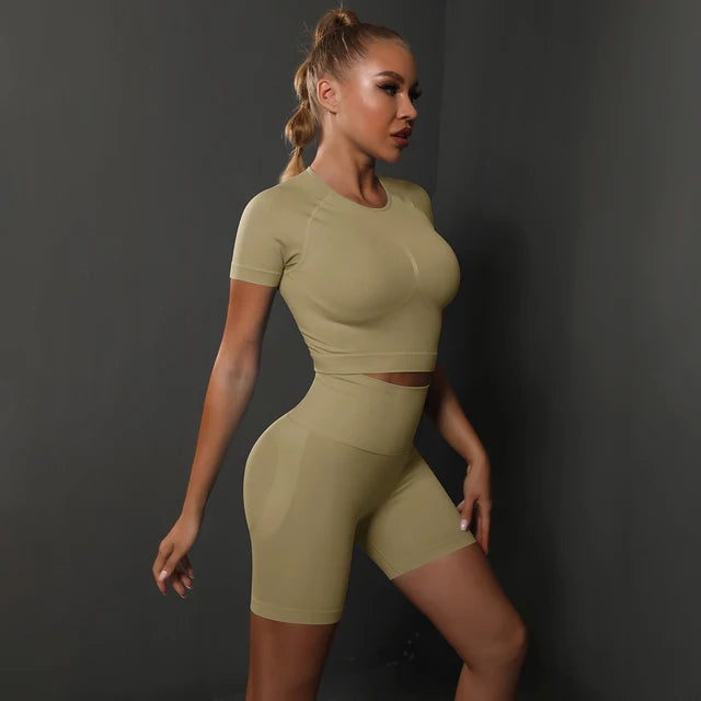 R3ceived, yoga fitness two-piece set - R3ceived