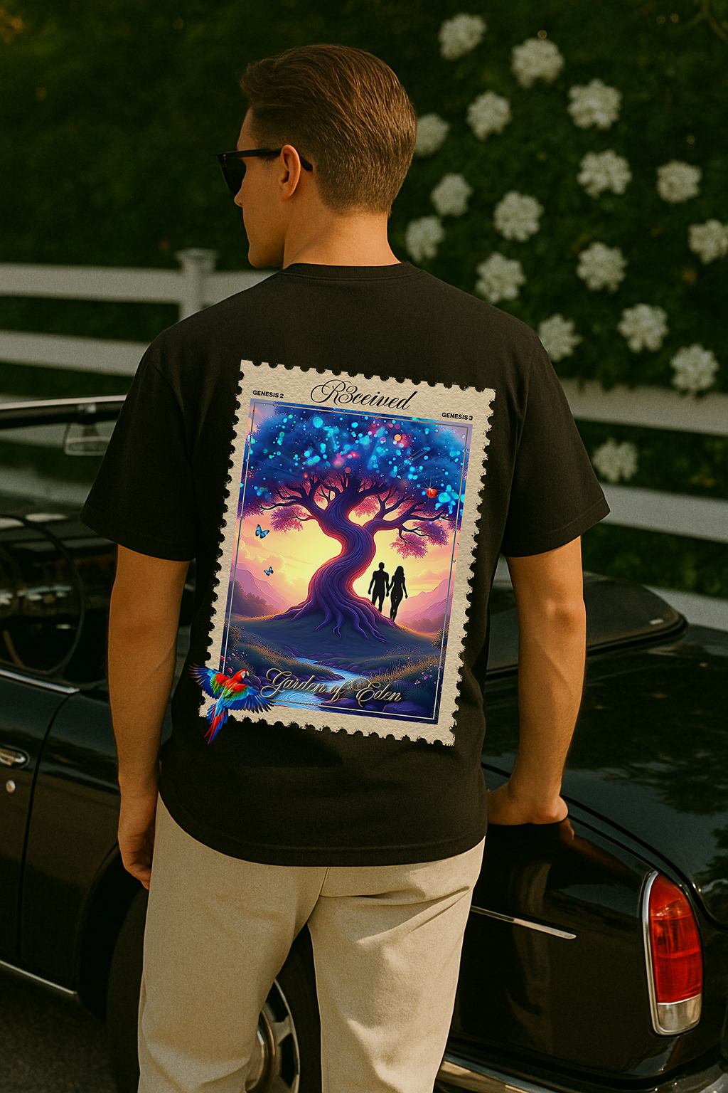 R3ceived Garden of Eden, streetwear Fashion T
