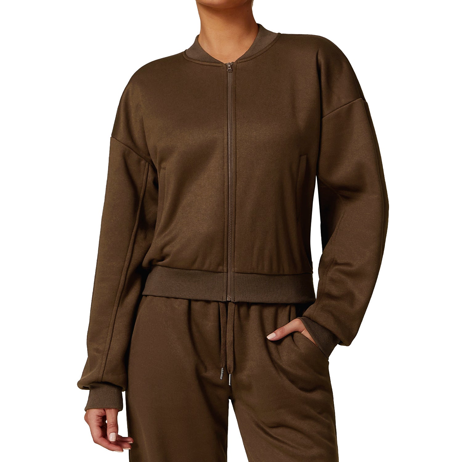 R3 Zipper fleece hoodie warm sports  jacket r3ceived - R3ceived