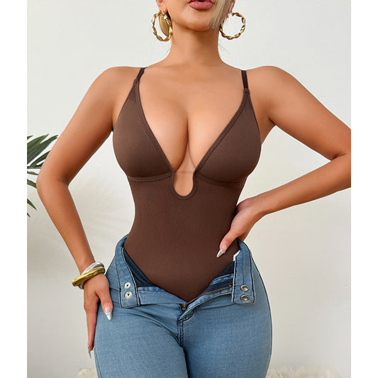 Allure Deep V Bodysuit