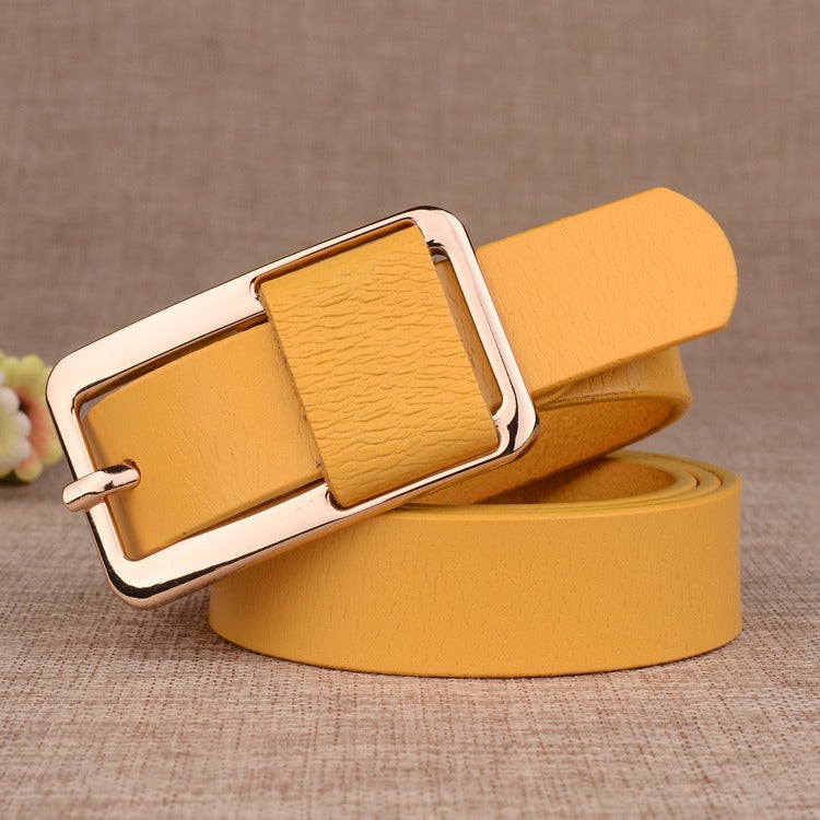 R3, Women's leather belt R3ceived - R3ceived