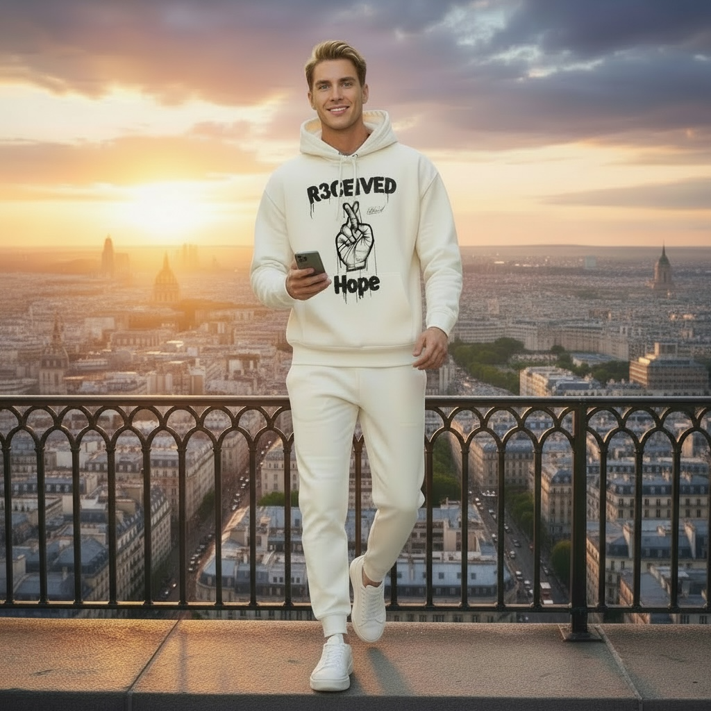 R3CEIVED - HOPE signature Hoodie