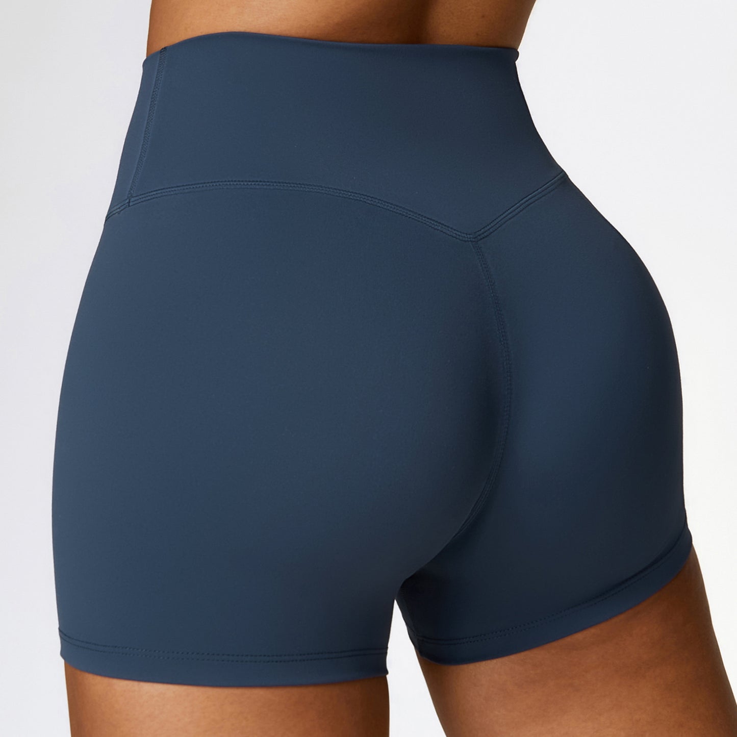 R3ceived  Shaved tight yoga shorts for women - R3ceived