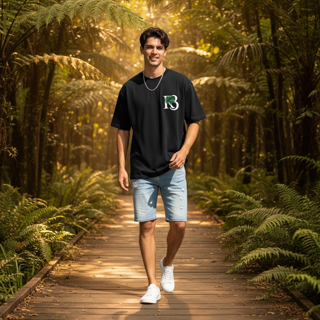 R3ceived in Dubai Oversized Shirt ,R3