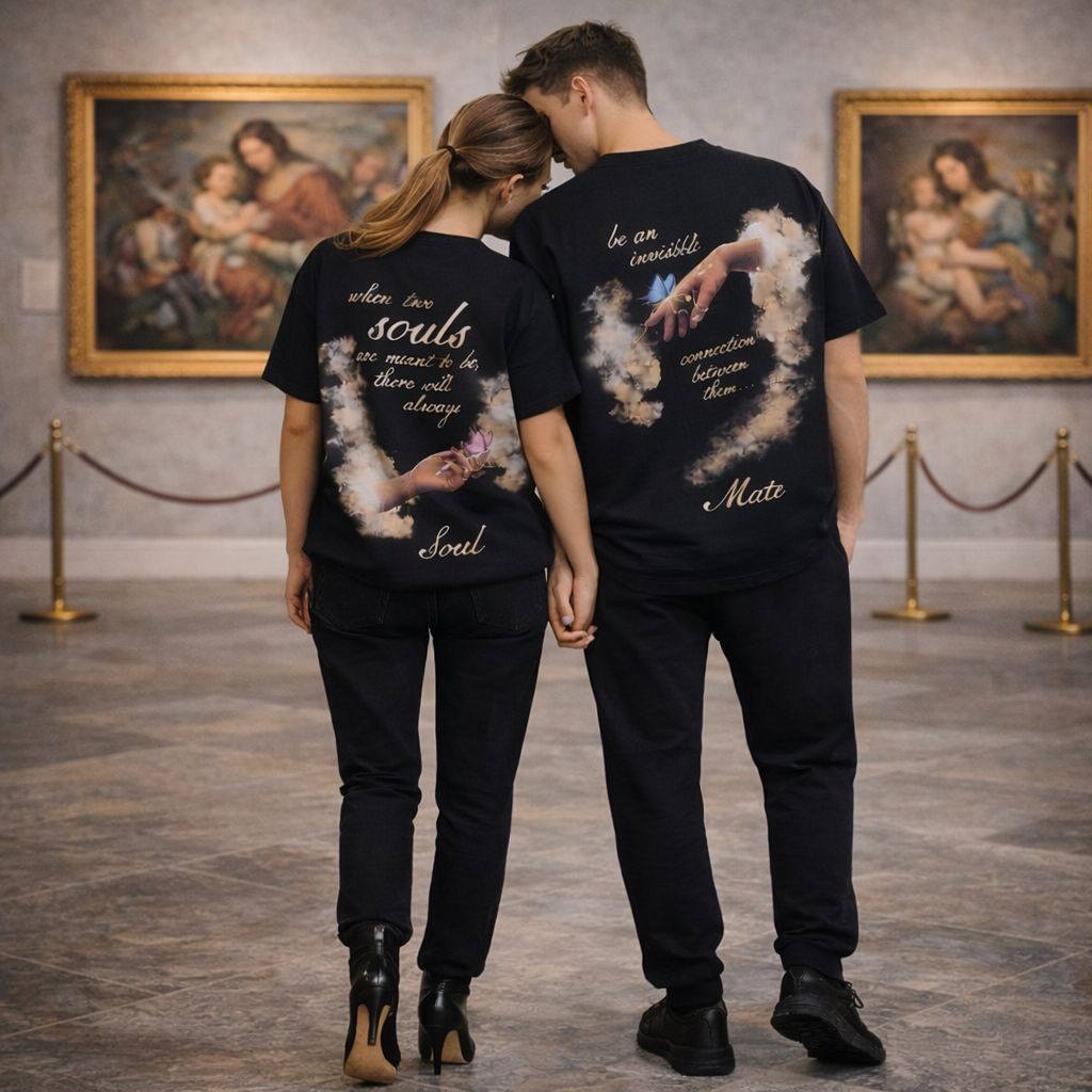 SOULMATE 1/2  By R3CEIVED— SOUL (Women’s Piece)  Oversized Shirt