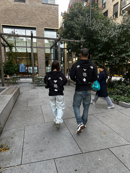 R3CEIVED Clover Nights Zip Hoodie 🌙🍀✨ | Fashion Members Club Exclusive