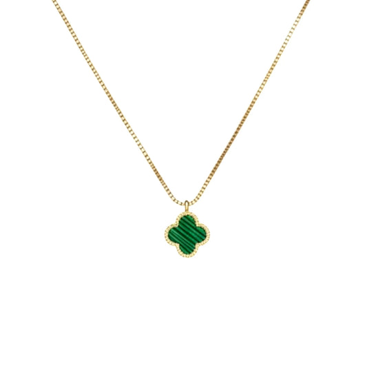 R3CEIVED Clover Necklace – Green Edition
