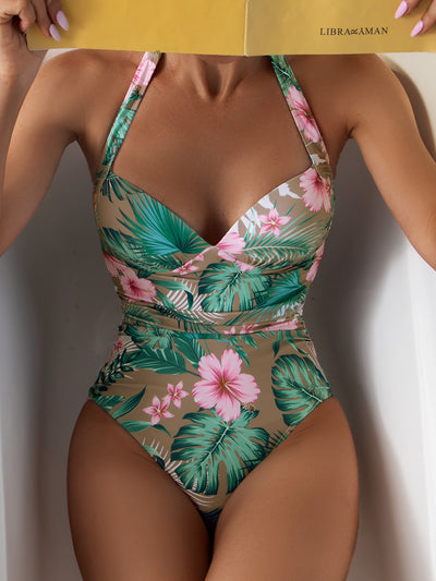 R3ceived One Piece Hanging Sexy Swimsuit
