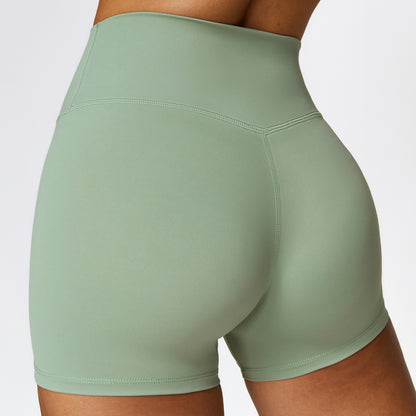 R3ceived  Shaved tight yoga shorts for women - R3ceived