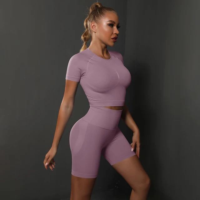 R3ceived, yoga fitness two-piece set - R3ceived