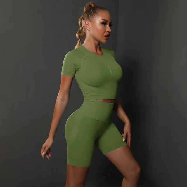 R3ceived, yoga fitness two-piece set - R3ceived