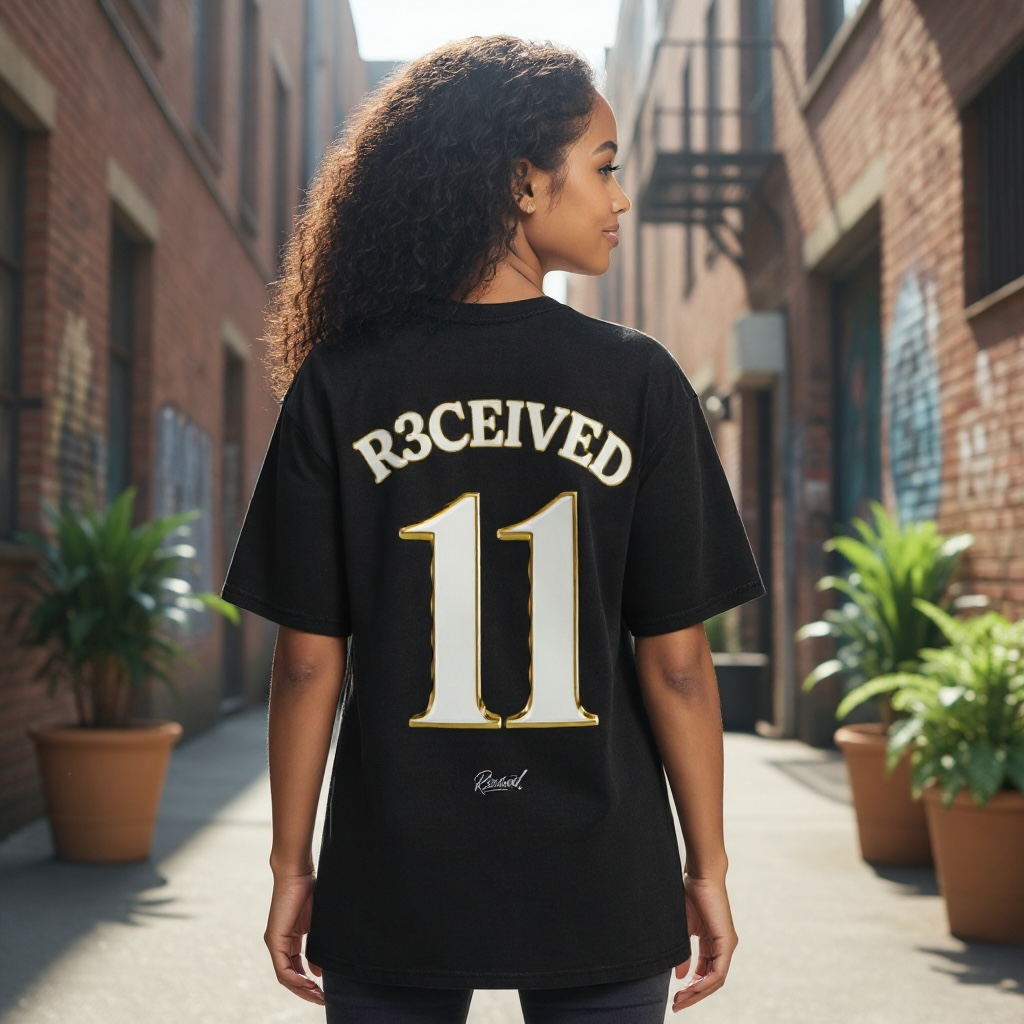 R3CEIVED  No.11 Exclusive Jersey tee