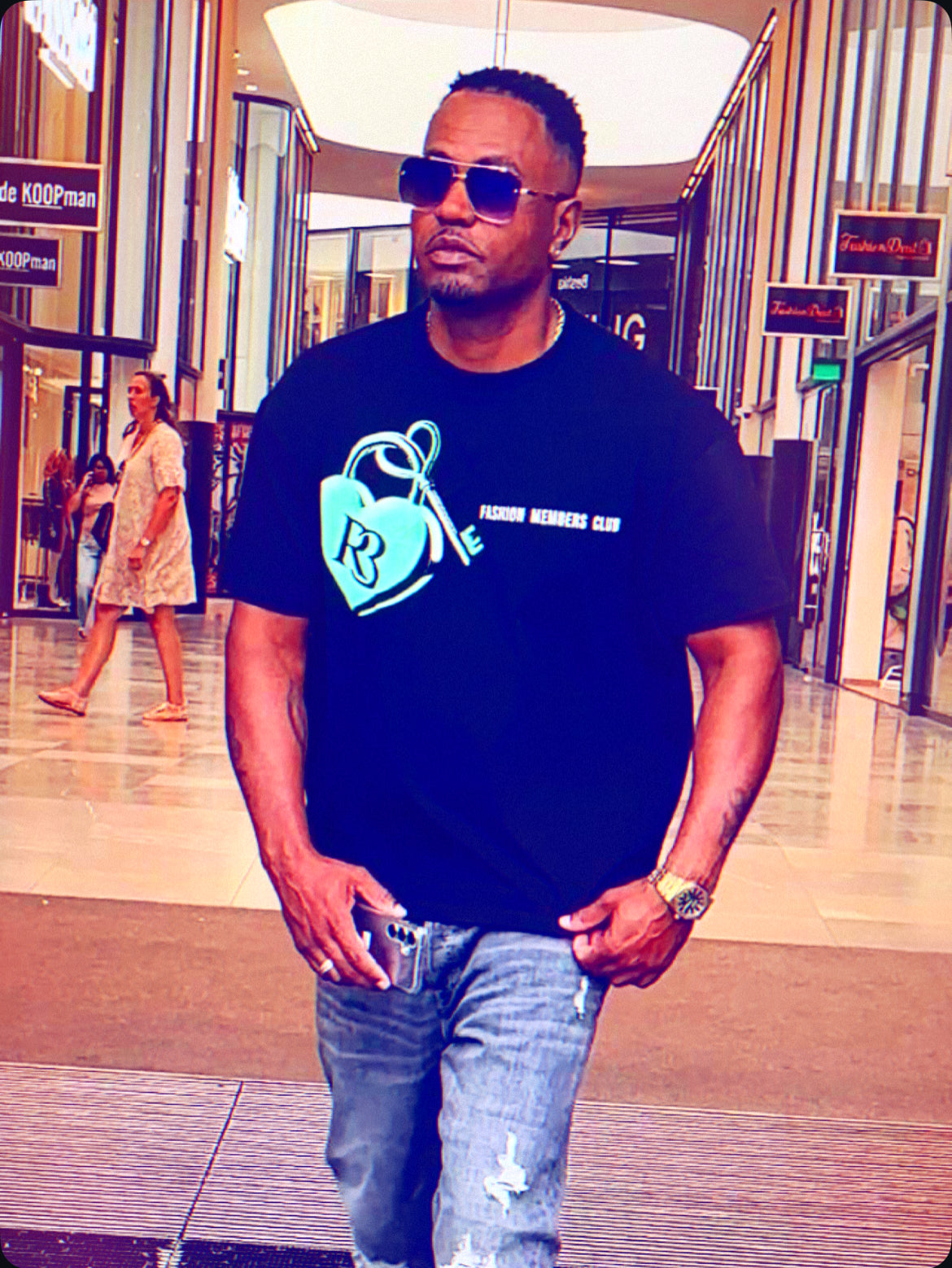 Key to my heart (Green) Oversized Fashion Members Club