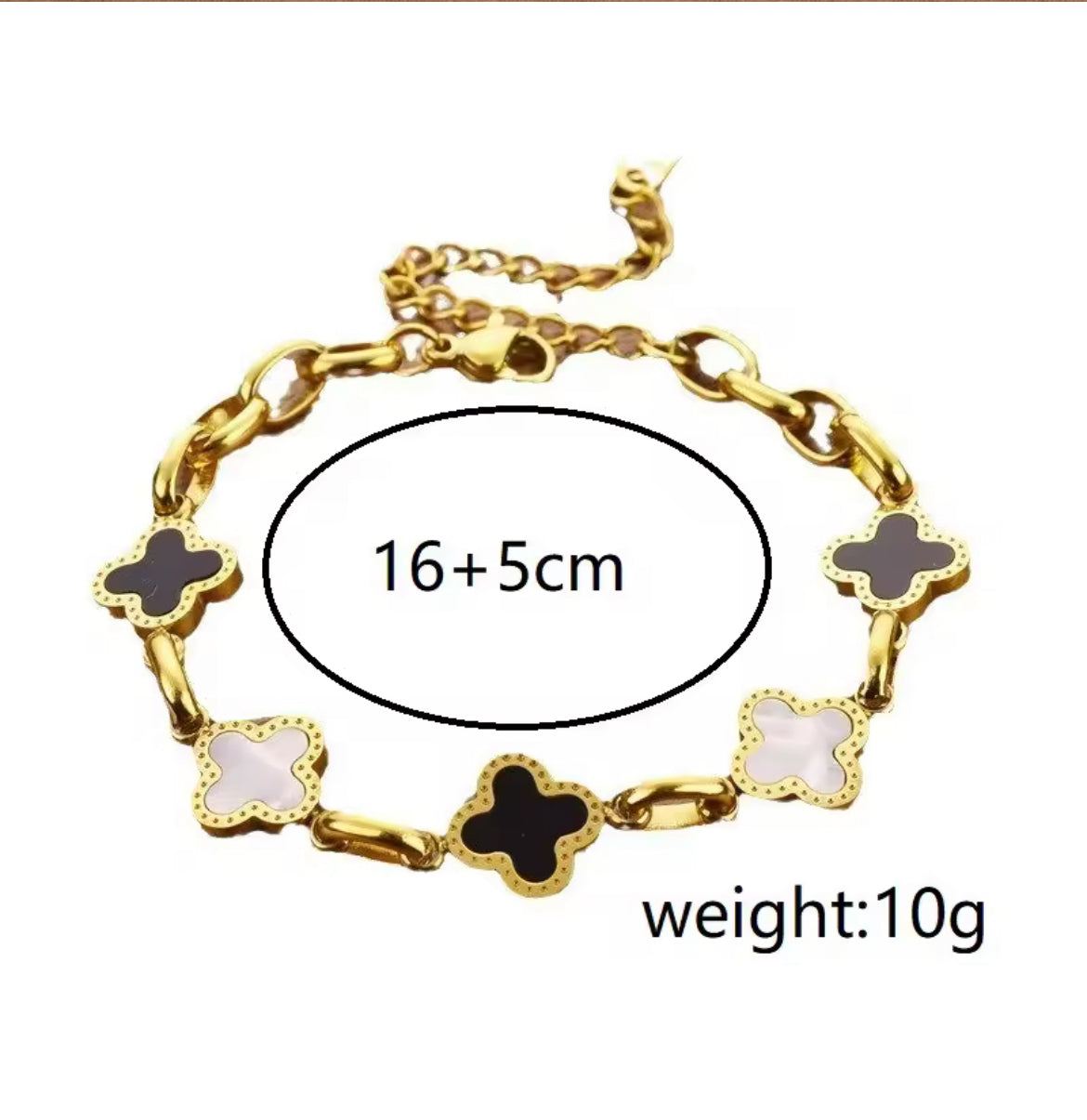 Klaver 's nachts Armband Unisex