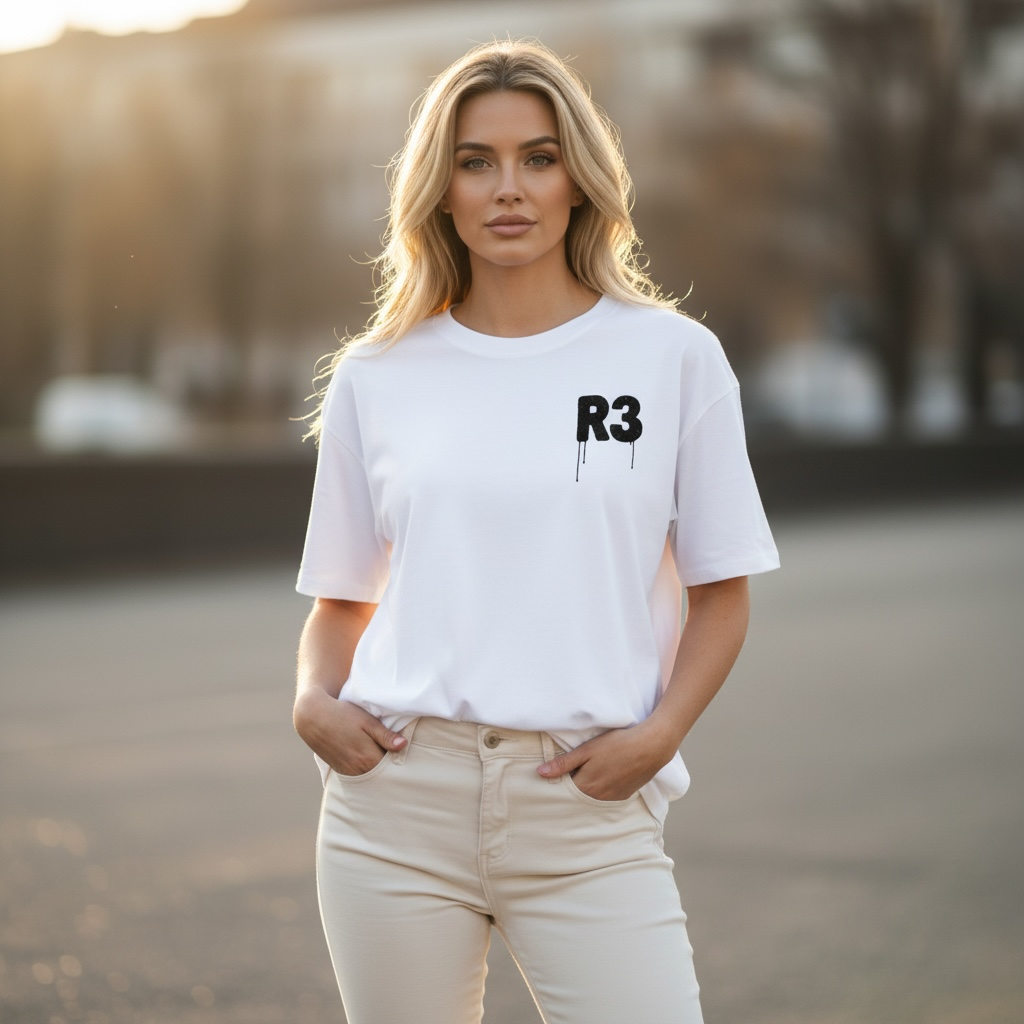 R3 Essential oversized Shirt R3CEIVED🤞