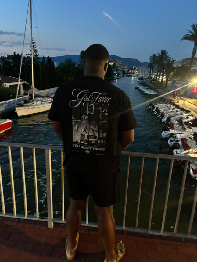 Gods Favor R3  Oversized Shirt Worn by Enfusion kickboxer Jeremy.JM