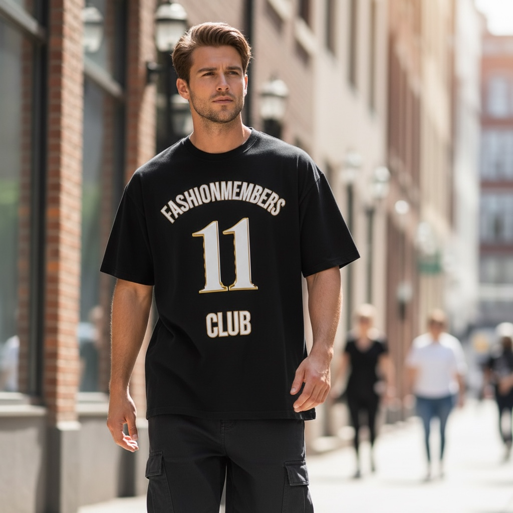 Fashion Members Club Number 11 Amsterdam Oversized T-Shirt