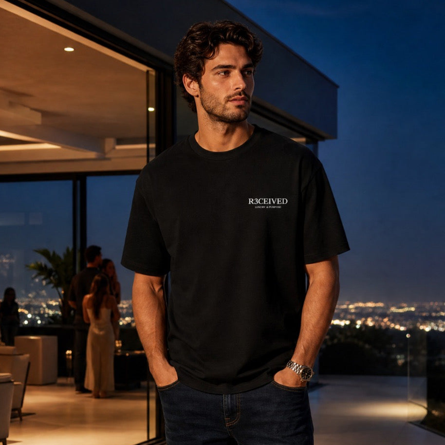 R3CEIVED Luxury & Purpose (Drop shoulder )