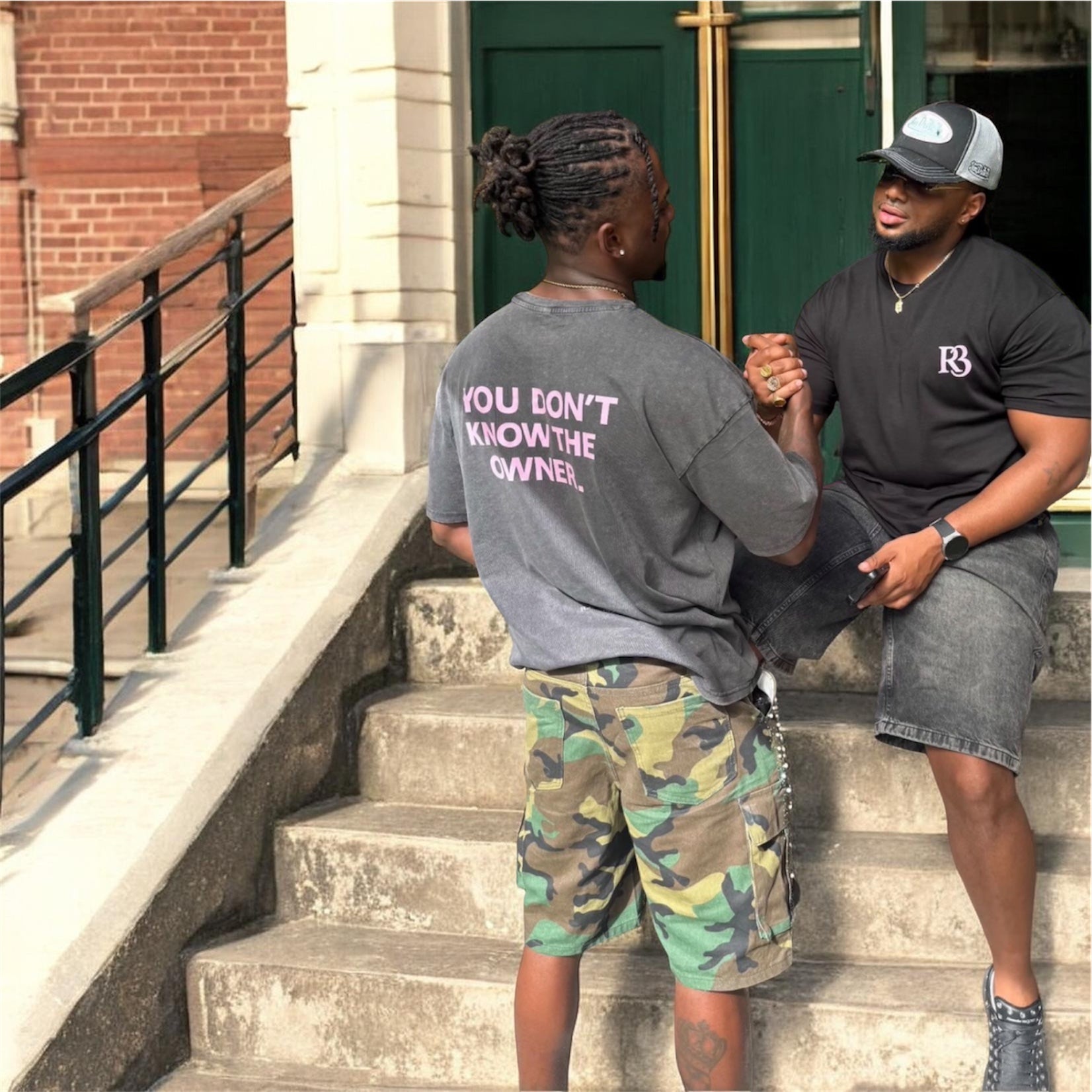 YOU DON'T KNOW THE OWNER Pink (Drop Shoulder)