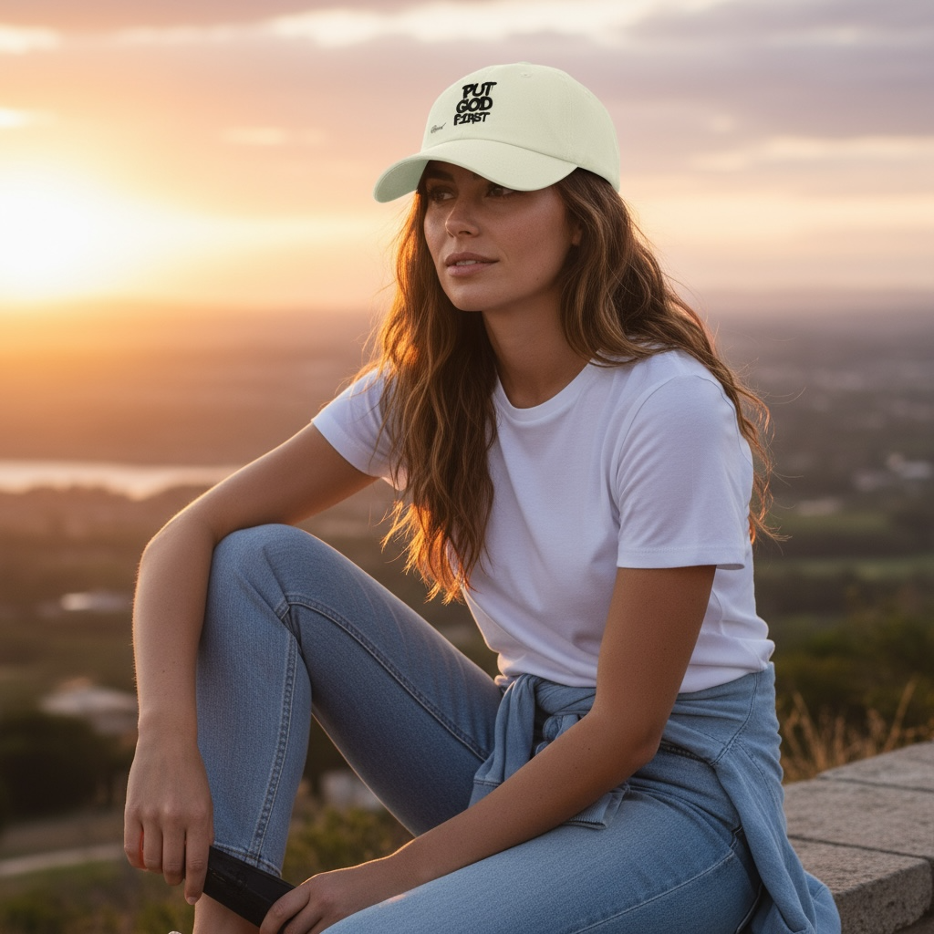 Put God first R3CEIVED faithwear cap