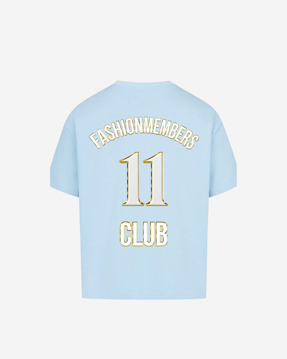 Fashion Members Club Number 11 Amsterdam Oversized back design T-Shirt