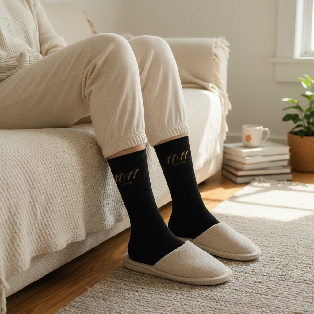 11:11 Make a wish Socks- R3CEIVED