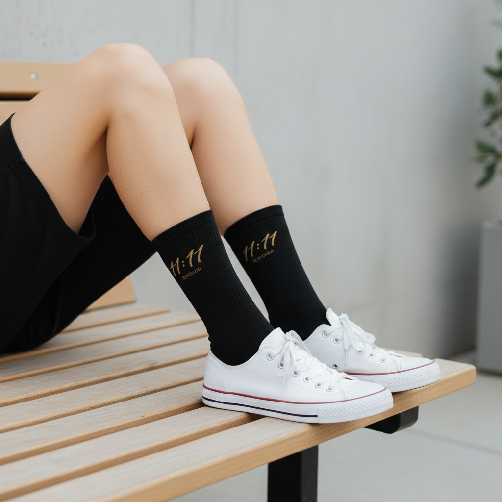 11:11 Make a wish Socks- R3CEIVED