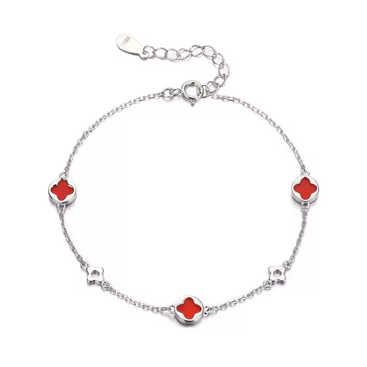 Lucky Five Clover Bracelet 🍀