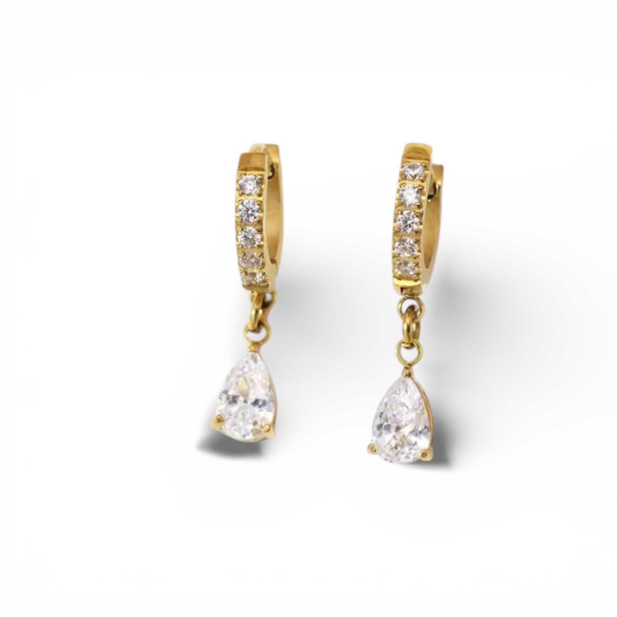 Aurora Gold Drop Earrings ✨
