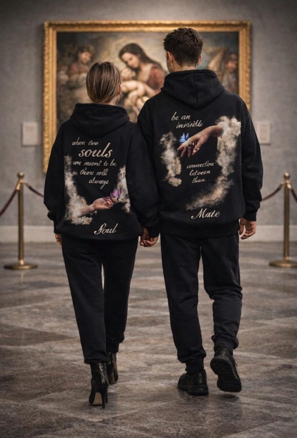 SOULMATE 2/2 —  By R3CEIVED ; MATE oversized Hoodie (Men’s Piece).