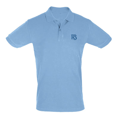 R3ceived Fashion Members Club Polo for Men Baby Blue