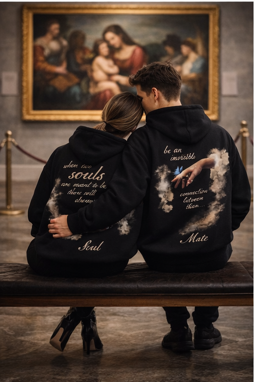 SOULMATE 2/2 —  By R3CEIVED ; MATE oversized Hoodie (Men’s Piece).