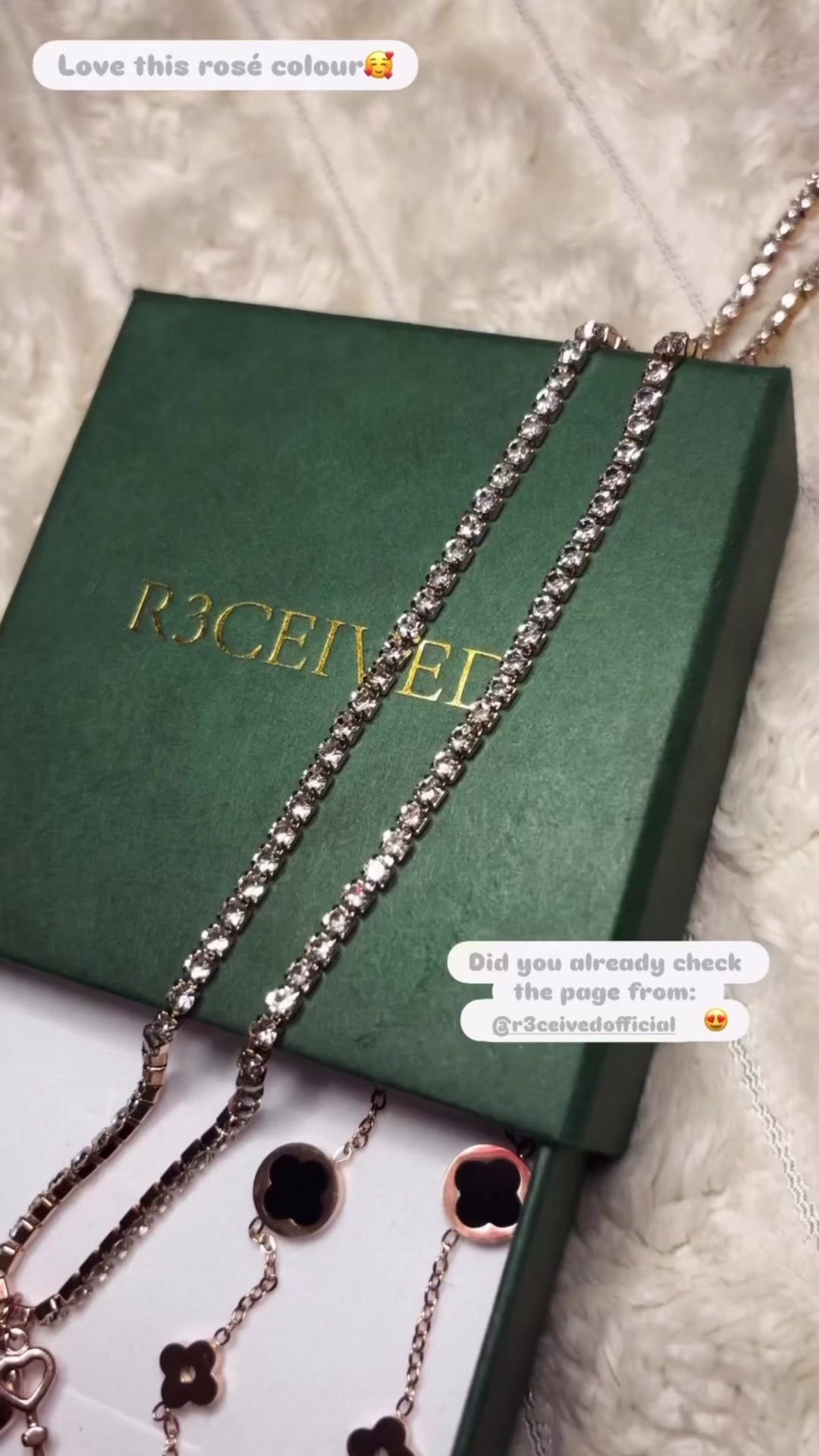 Key to My Heart Necklace (Rose Gold) 🗝️❤️